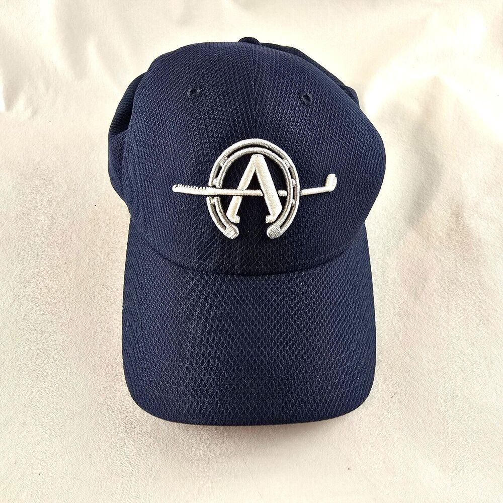 New Era Golf Hat Mens Adjustable Strapback hook Loop Polo Horse Performance
